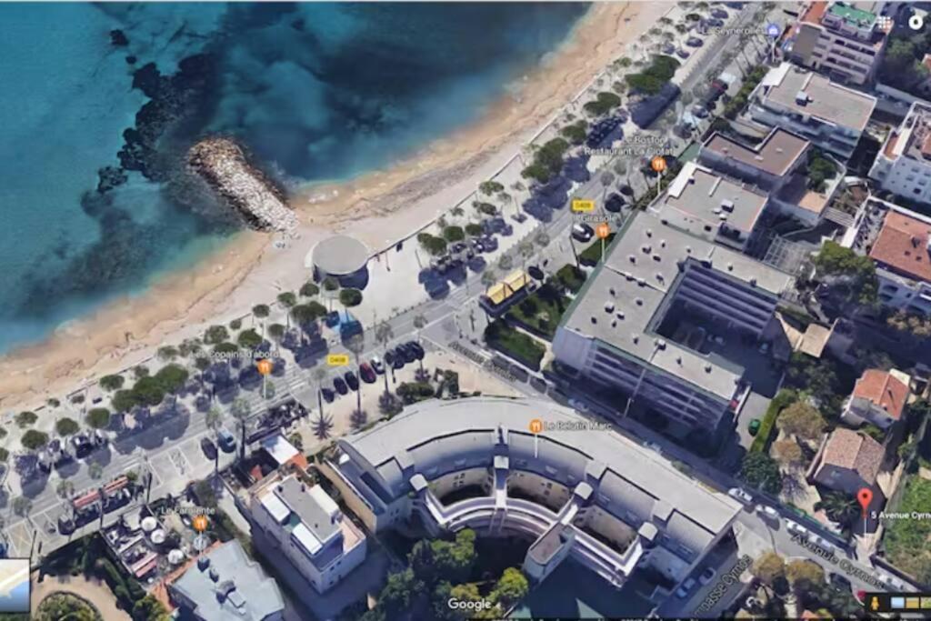 Blue Summer Vibes Apartment For 4P, Ac, Balcony, Parking, Beach At 50M, Spa Access -4 Λα Σιοτά Εξωτερικό φωτογραφία