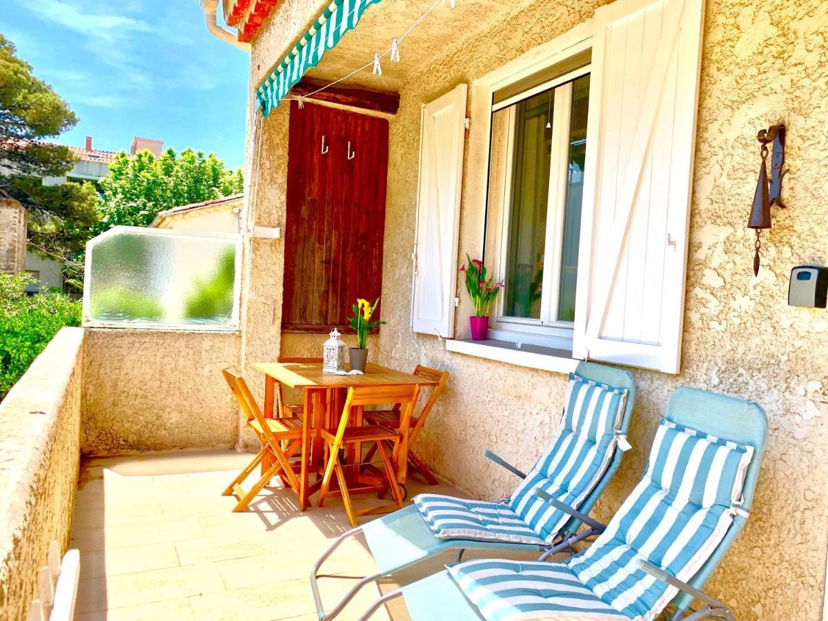 Blue Summer Vibes Apartment For 4P, Ac, Balcony, Parking, Beach At 50M, Spa Access -4 Λα Σιοτά Εξωτερικό φωτογραφία